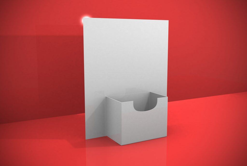 A red counter display