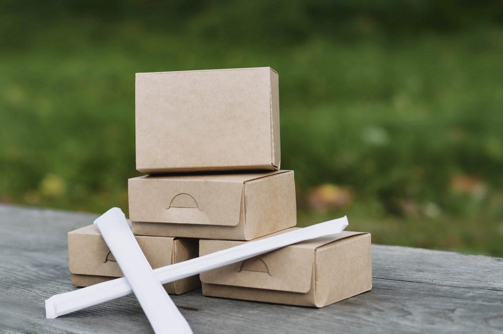 Kraft corrugated boxes